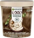 Garnier GOOD Dauerhafte Haarfarbe 6.0 Mochaccino Braun, permanente Coloration, ohne