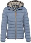 camel active Damen Steppjacke mit Abnehmbarer Kapuze Blau, womenswear-46