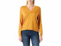 s.Oliver Women's 2129646 Pullover Langarm, Yellow, 42