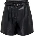 ONLY Female Shorts in Lederoptik ONLHEIDI Faux Leather Shorts NOOS OTW