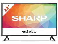 SHARP 32FG6EA Android Smart TV 81cm (32 Zoll), Sprachsteuerung per Google...