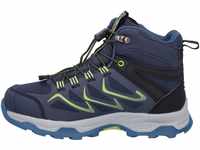 CMP Kids Byne Mid Wp Outdoor Shoes Walking Shoe, Schwarz Blau, 39 EU