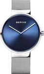 Bering Unisex Quarz Uhr | Armbanduhr 39 mm Edelstahlgeh&auml;use und Zifferblatt 