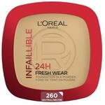 L'Or&eacute;al Paris Wasserfestes Puder Make-up mit hoher Deckkraft, Deckendes...