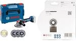 Bosch Professional 18V System Akku-Winkelschleifer GWX 18V-7 (&Oslash; 125 mm, inkl. 5-tlg.
