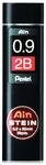 Pentel Ain STEIN C279 Feinmine, 36 Minen je Dose, 0.9 mm, H&auml;rtegrad 2B (1 Dose)