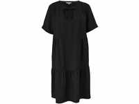 TRIANGLE Damen jurk kort Kleid kurz, Grey/ Black, 50 EU