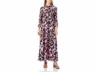 YAS Damen Yassavanna Long Shirt Dress S. Noos Kleid, Orchid/Aop:liro Print, XS...