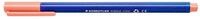 STAEDTLER Filzstifte triplus color, lachs, dreikant, eindrucksichere Spitze,