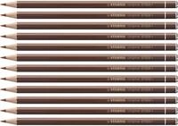 STABILO - Premium-Buntstift - Original | 12er Pack, gebrannt Umbra r&ouml;tlich