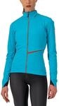 CASTELLI 4521540 GO W JKT Jacket Women's Himmelblau/feurigrot M