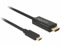DeLock Kabel USB Type-C Stecker > HDMI Stecker (DP Alt Mode) 4K 60 Hz 3 m...
