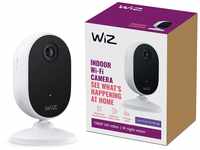 WiZ Indoor Kamera, Sicherheitskamera mit Nachtsicht, Audio, Bewegungs- und
