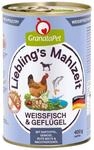 GranataPet Liebling's Mahlzeit Wei&szlig;fisch & Gefl&uuml;gel, 6 x 400g