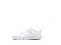 NIKE Court Borough Low RECRAFT (PS) Sneaker, White/White-White, 31 EU