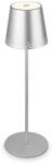 BRILONER - LED Tischlampe kabellos mit Touch, dimmbar in Stufen,...