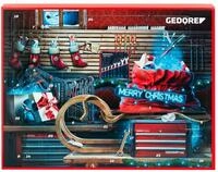 Gedore Red Adventskalender 2023, 44 teilig, Werkzeugkalender f&uuml;r M&auml;nner, M&auml;nner