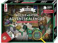 Puzzle-Rätsel-Adventskalender – Sabotage in der Spielzeugfabrik. 24 Puzzles...