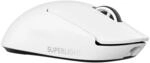 Logitech G PRO X SUPERLIGHT 2 kabellose Gaming-Maus (Wei&szlig;) | F&uuml;r PC/Mac, 60 g