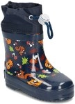 Playshoes Kinder Halbschaft-Gummistiefel aus Naturkautschuk, gef&uuml;tterter Unisex