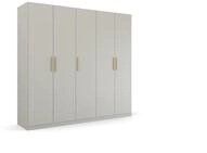 Rauch M&ouml;bel Quadra-Spin SKANDI, Kleiderschrank, Seidengrau, Breite 226 cm