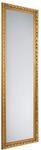 Rechteckiger Barock Wandspiegel TANJA mit Holzrahmen in Gold 50x150cm | 