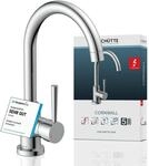 SCH&Uuml;TTE 79119 CORNWALL K&uuml;chenarmatur Niederdruck, Sp&uuml;ltischarmatur mit hohem