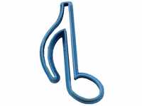 Cuticuter Formen Hinweis Musical 3 Ausstechform, Blau, 8 x 7 x 1.5 cm