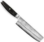 Yaxell KETU Nakiri Messer Gem&uuml;semesser HP-Y-34944 Profi Kochmesser, Schwarz