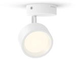 Philips Bracia 1-er LED Spot (5,5 W), einflammiger Wandspot mit warmwei&szlig;em Licht,
