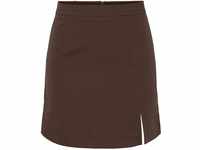 PIECES Damen Pcthelma Hw Skirt Noos Rock, Chicory Coffee, XS EU