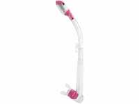 CRESSI Dry Snorkel Clear/Pink - Unisex Premium Trockenschnorchel für