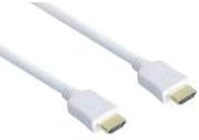 High-Speed-HDMI&reg;-Kabel mit Ethernet, vergoldete Stecker, 1m wei&szlig;, Good