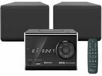 Silva Schneider SMP 360 BT Stereoanlage AUX, Bluetooth®, CD, UKW, USB, Inkl.
