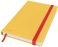 Leitz kariertes Hardcover Notizbuch A5, 80 Blatt, 160 Seiten, 100 g/m&sup2; Papier