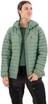 Fj&auml;llr&auml;ven Damen Expedition L&auml;tt Hoodie Jacke, Patina Green, XS
