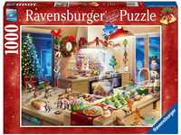 Ravensburger Puzzle 17563 - Weihnachtsbäckerei - 1000 Teile Puzzle für...