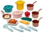 Jouets Ecoiffier - ECOIFFIER-1685 - Saucepan Set - Azure Green - Imitation Game...