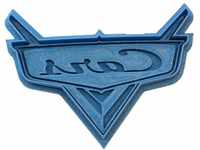Cuticuter Cars Logo-Ausstecher, Blau, 8 x 7 x 1,5 cm