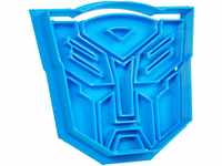 Cuticuter Transformers Autobot Keksausstecher, Kunststoff, blau, 8x7x1.5 cm