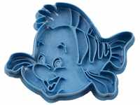 Cuticuter Fabius die Meerjungfrau Ausstechform, Blau, 8 x 7 x 1.5 cm