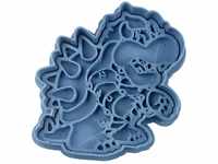 Cuticuter Bowser Mario Bros Ausstechform, Kunststoff, blau, 8x7x1.5 cm