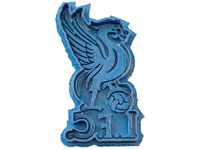 Cuticuter Liverpool Fußball-Ausrüstung für Kekse, Kunststoff, Blau