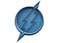 Cuticuter Superheroes Flash Logo Keksausstecher, Blau, 8 x 7 x 1,5 cm