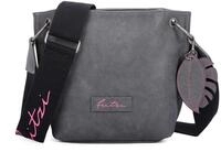 Fritzi aus Preussen Fritzi03 Eco Anthrazit Crossbody Damen Umh&auml;ngetasche...