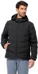 Jack Wolfskin Herren Colonius Jkt M Rds Daunenjacke, Schwarz, 3XL EU