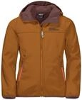 Jack Wolfskin Fourwinds Jacke f&uuml;r Kinder, Softshelljacke, Unisex, Kinder