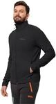 Jack Wolfskin Herren Baiselberg Fz M Fleece-Jacke, Schwarz, 3XL EU