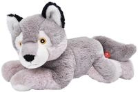 Wild Republic Ecokins Wolf, Kuscheltier aus Stoff, Nachhaltiges Spielzeug, Baby