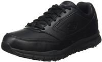 Skechers Herren Nampa work shoes, Black Synthetic Pu, 42 EU
